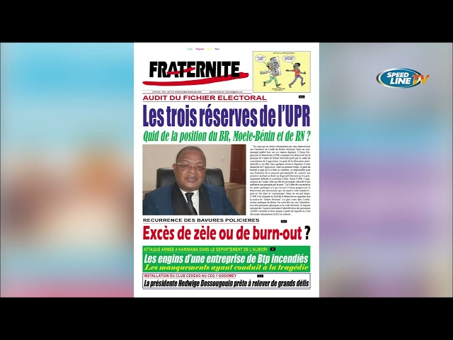 ⁣LA REVUE DES TITRES - 26 11 2024 - Romaric Dossa