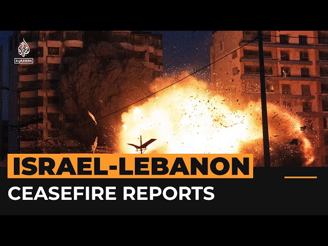 ⁣Israel strikes across Lebanon during reports of ceasefire deal | Al Jazeera Newsfeed