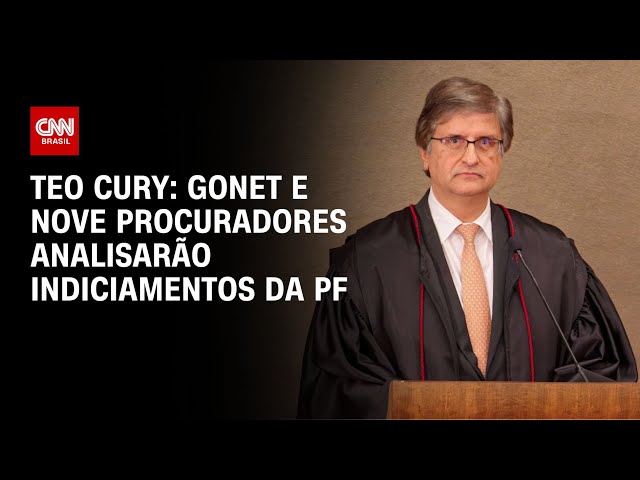 ⁣Teo cury: Gonet e nove procuradores analisarão indiciamentos da PF | CNN NOVO DIA