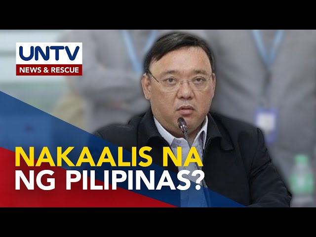 ⁣Balitang nakalabas na ng bansa si Atty. Harry Roque, inaalam na ng PNP