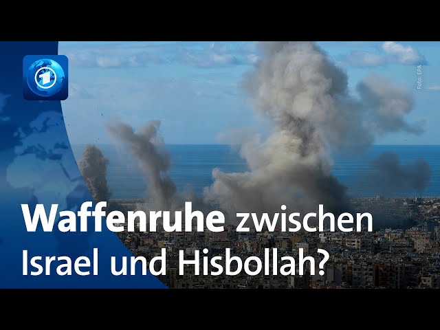 ⁣Offenbar Waffenruhe zwischen Israel und der Hisbollah möglich