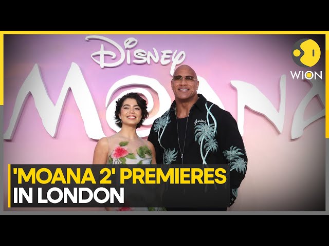 ⁣'Moana 2' Movie Premieres in London | World News | WION