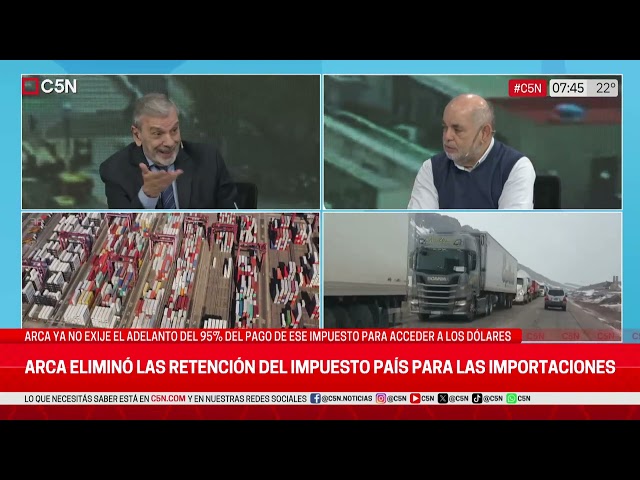 ⁣EL GOBIERNO ELIMINÓ la RETENCIÓN del IMPUESTO PAÍS para IMPORTACIONES