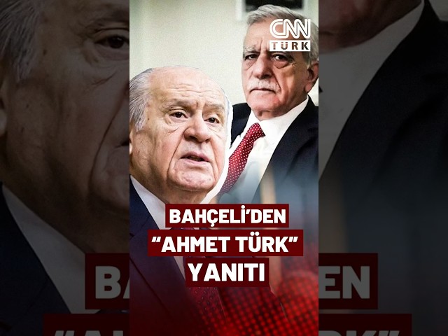 ⁣Bahçeli'den 'Ahmet Türk' Açıklaması: Her Zaman Görüşebiliriz