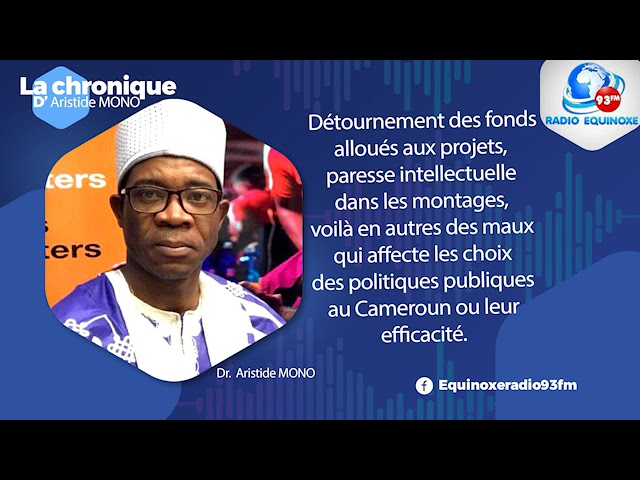 ⁣CHRONIQUE ARISTIDE MONO DU MARDI 26 NOVEMBRE 2024 - ÉQUINOXE TV