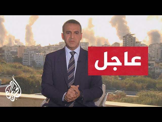 ⁣عاجل| هجوم جوي إسرائيلي واسع على الضاحية الجنوبية