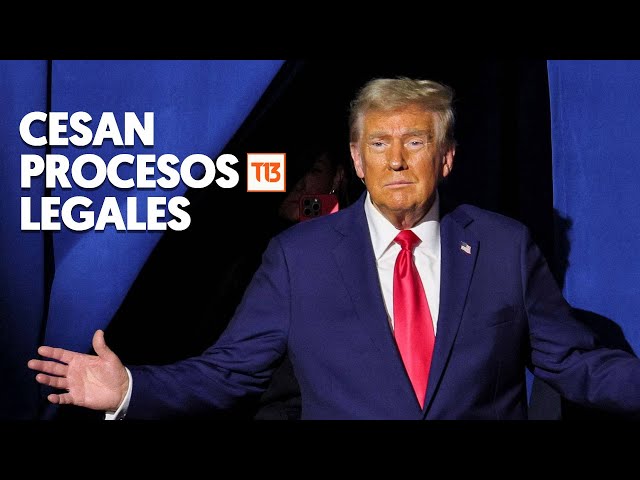 ⁣Retiran acusaciones y cesan procesos legales contra Donald Trump