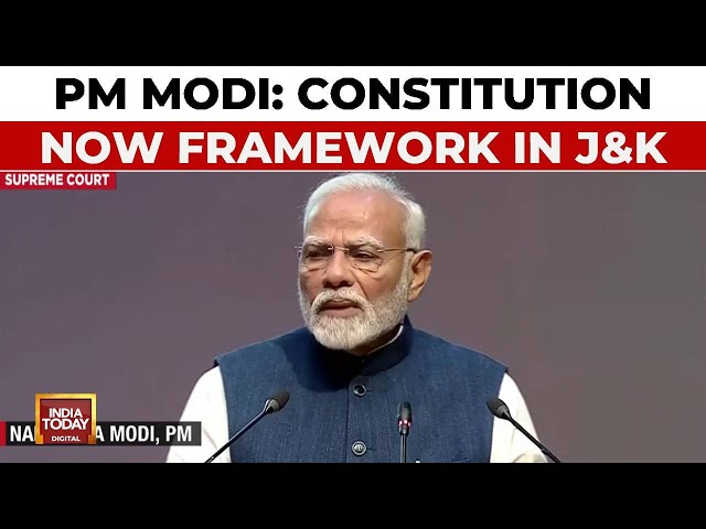 ⁣'Constitution Is Not A Mere Lawyer's Document, It's A Spirit' Says PM In Constit