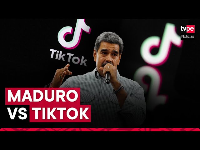 ⁣Maduro dice que representantes de TikTok serán citados a audiencia judicial en Venezuela