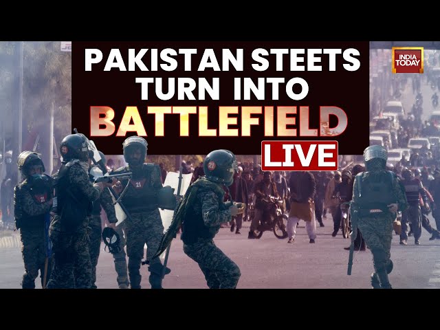 ⁣Pakistan Protest LIVE: PTI Protest In Islamabad | Pro-Imran Khand Protest Turn Violent | India Today