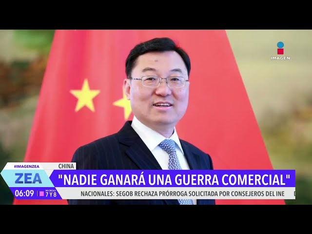 ⁣China advierte que nadie ganará una guerra comercial | Noticias con Francisco Zea