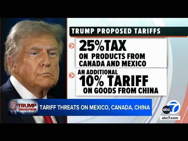 ⁣Trump threatens to impose sweeping new tariffs on Day 1