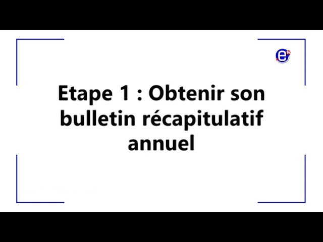 ⁣UN GUIDE SIMPLIFIÉ PROPOSÉ PAR UN CONSULTANT WEB EXPLIQUANT LA PROCÉDURE...PARTICULIERS AU CAMEROUN