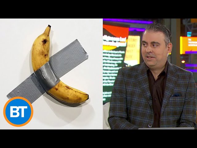 ⁣You won’t believe how much money someone paid for this banana art installation