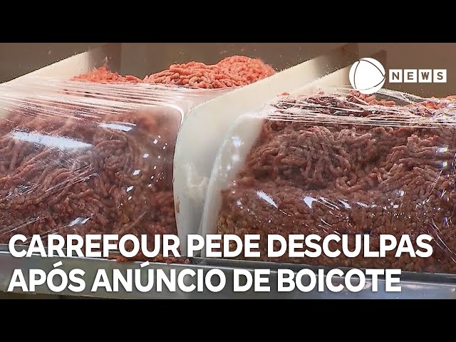 ⁣Grupo Carrefour pede desculpas após anúncio de boicote