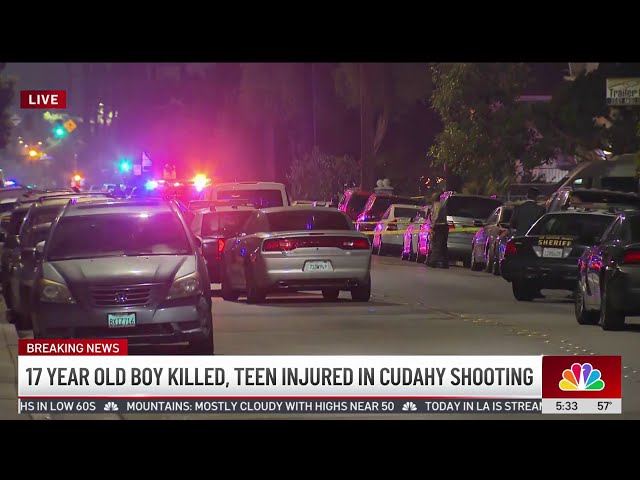 ⁣Teen killed, another injured in Cudahy shooting