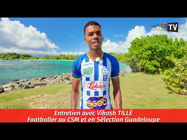 ⁣Entretien avec Vikash TILLÉ, Footballer au CSM et en Sélection Guadeloupe