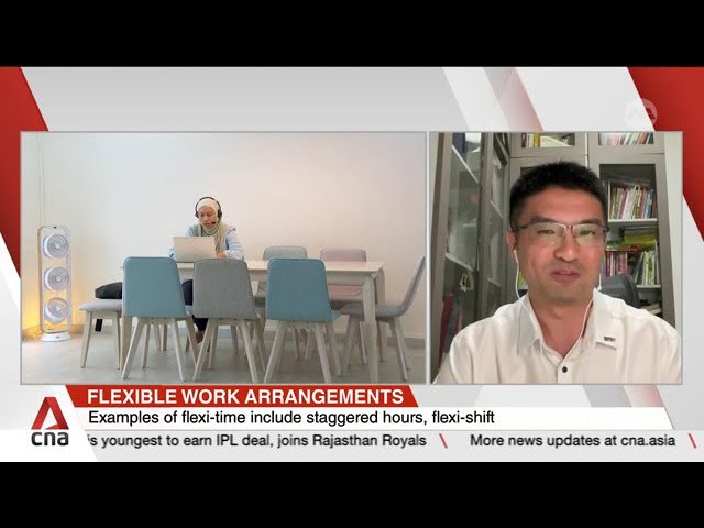 ⁣SNEF's Hao Shuo on flexible work arrangement requests