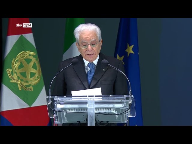 ⁣Mattarella: guerre? Antistoriche logiche di potenza