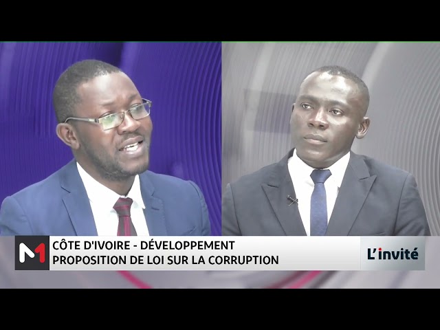 ⁣Côte d´Ivoire : zoom sur la proposition de loi sur la corruption avec Cyrille Goualy Yokroguhe