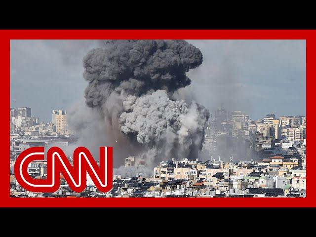 ⁣Southern Beirut hit by multiple Israeli strikes as Israeli cabinet considers ceasefire deal