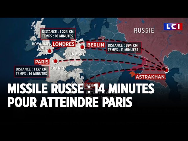 ⁣Missile russe : 14 minutes pour atteindre Paris｜LCI