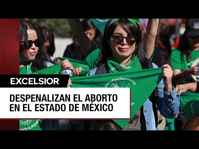 ⁣Despenalizan el aborto en el Edomex en medio de protestas a favor y en contra