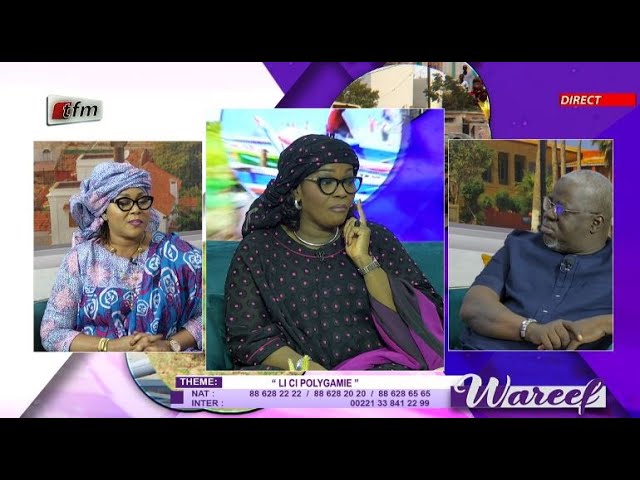 ⁣ LIVE : Wareef du 26 Novembre 2024 - Pr : Eva Tra & Sa Team - Thème : Li Ci Polygamie