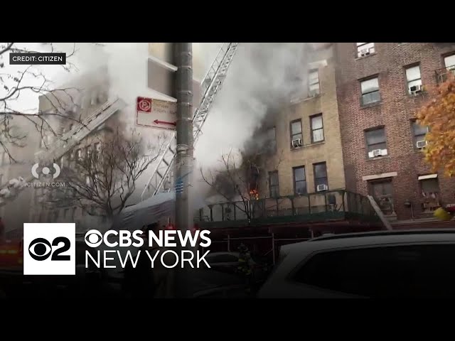 ⁣More than a dozen hurt in Inwood apartment fire