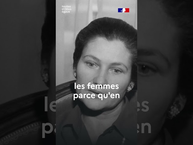 ⁣IL Y A 50 ANS, SIMONE VEIL DÉFENDAIT SON PROJET DE LOI SUR L'IVG