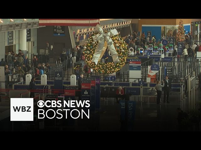 ⁣Holiday travel seasons gets off to rough start at Boston's Logan Airport