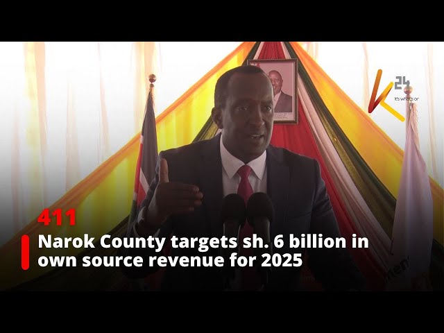 ⁣Narok County targets sh. 6 billion in own source revenue for 2025, aims to boost development