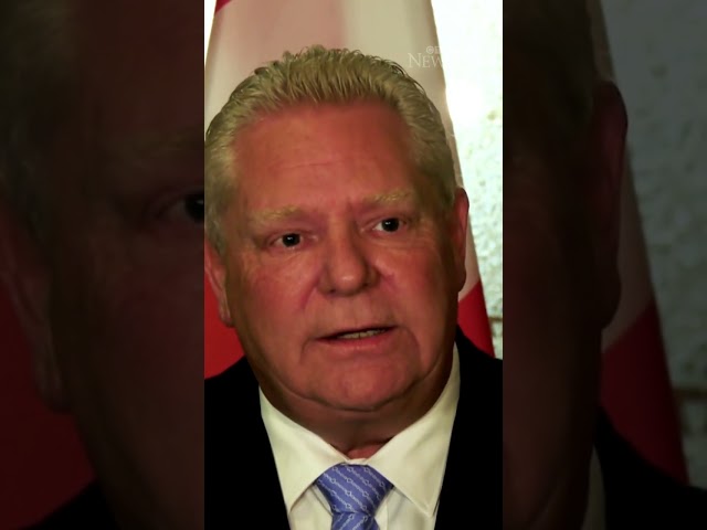 ⁣'Like a family member stabbing you right in the heart': Ford on Trump's tariffs