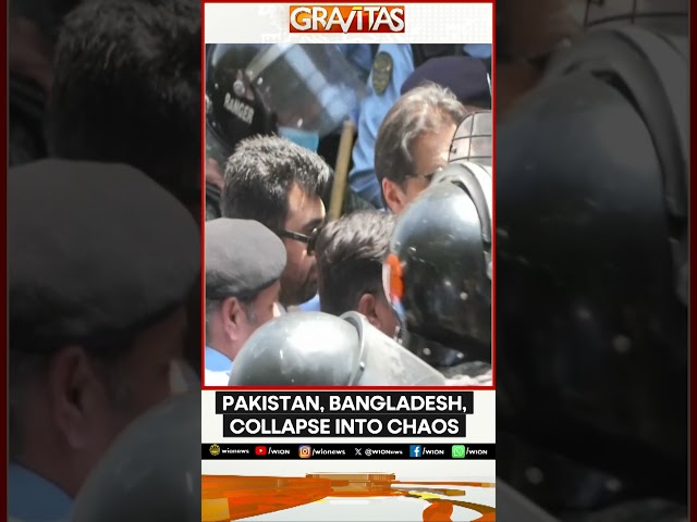 ⁣Pakistan, Bangladesh Collapse into Chaos | GRAVITAS | WION Shorts