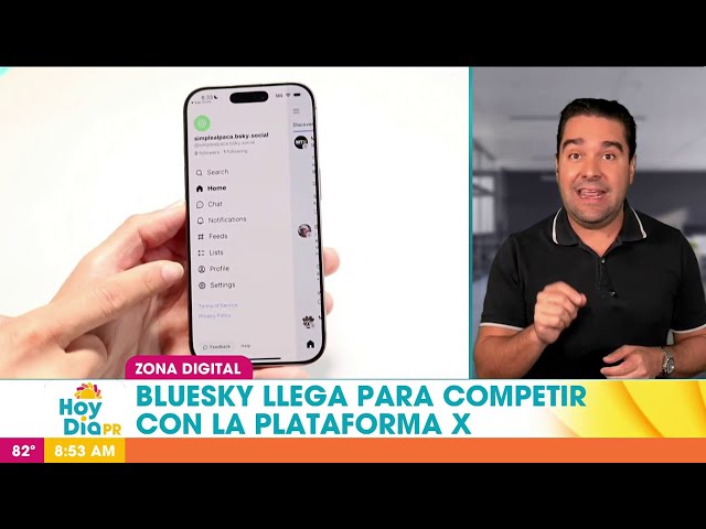 ⁣Bluesky: la nueva plataforma social que busca competir con "X"