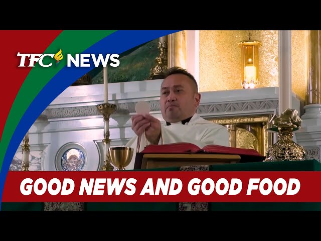 ⁣Fil-Am priest serves up the good news with good food  | TFC News Maryland, USA