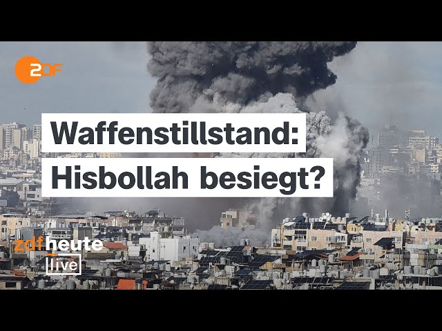 ⁣Was der Waffenstillstand zwischen Israel und Hisbollah bedeutet | Nahostexperte bei ZDFheute live