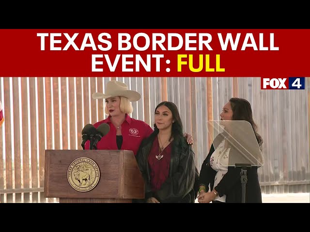 ⁣Texas Border Wall Construction Kick-Off: FULL EVENT