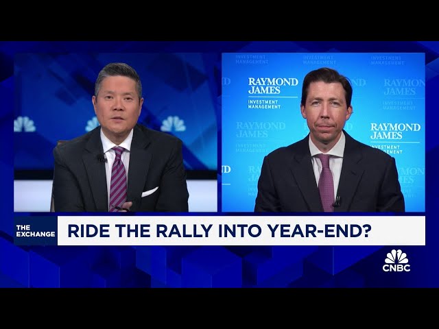 ⁣Markets have positive momentum & now is not the time to reduce risk, says Raymond James' Ma