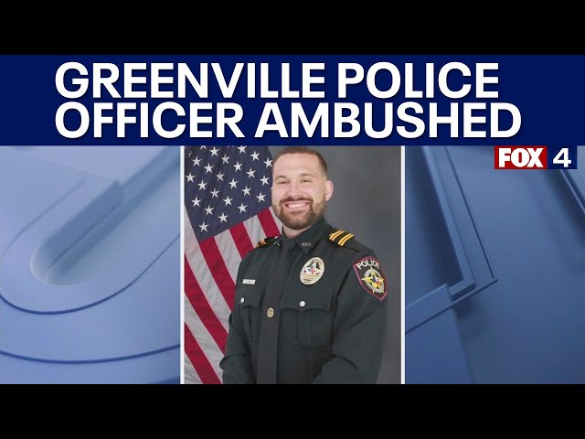 ⁣Greenville officer killed in ambush shooting