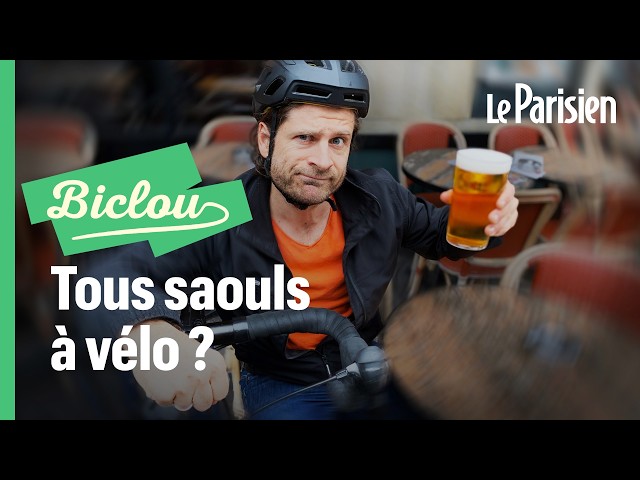 ⁣Alcool au guidon :  on a fait souffler dans le ballon les cyclistes parisiens