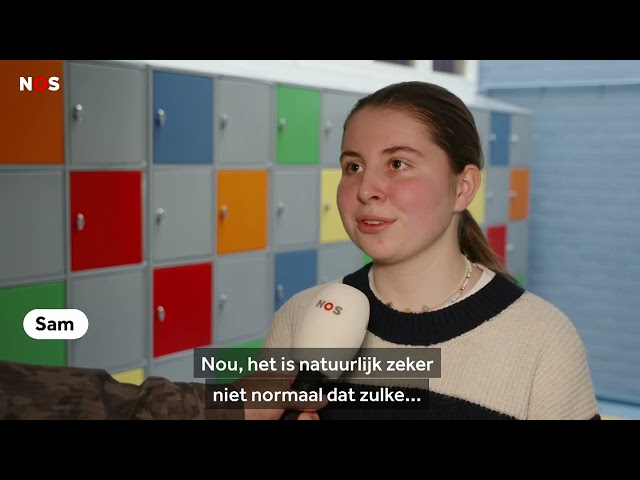 ⁣School en leerlingen over online bedreiging school: ‘We hebben het erover, maar bewaren wel de rust’