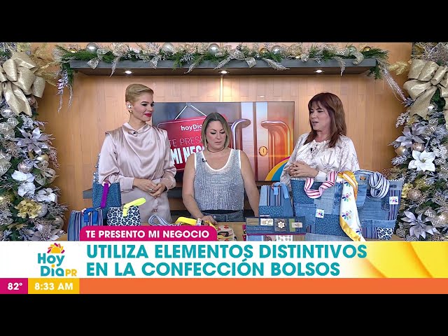 ⁣Marca local crea "handbags" elegantes y personalizados