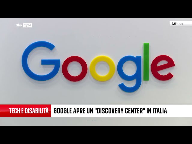 ⁣Tecnologie per la disabilità, Google apre un centro a Milano