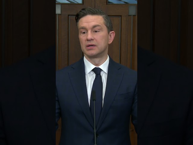 ⁣Pierre Poilievre reacts to Trump’s tariff announcement