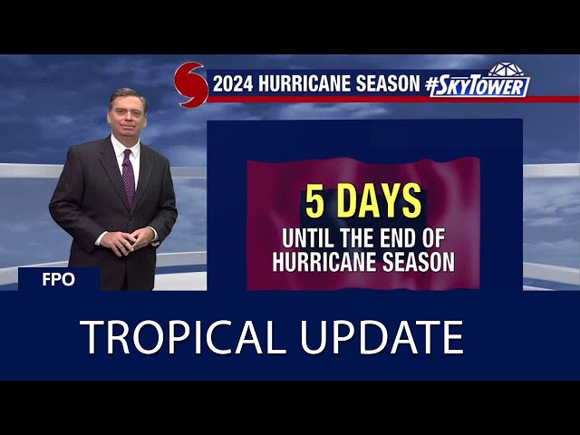 ⁣Hurricane season coming to a quiet close