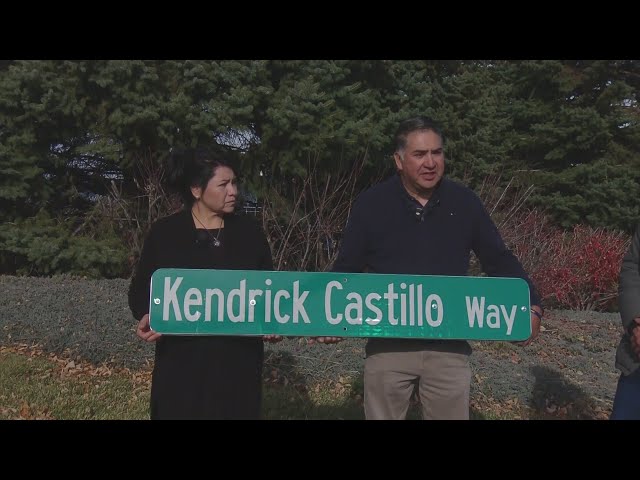 ⁣Kendrick Castillo Way named for student who saved others during 2019 STEM School shooting