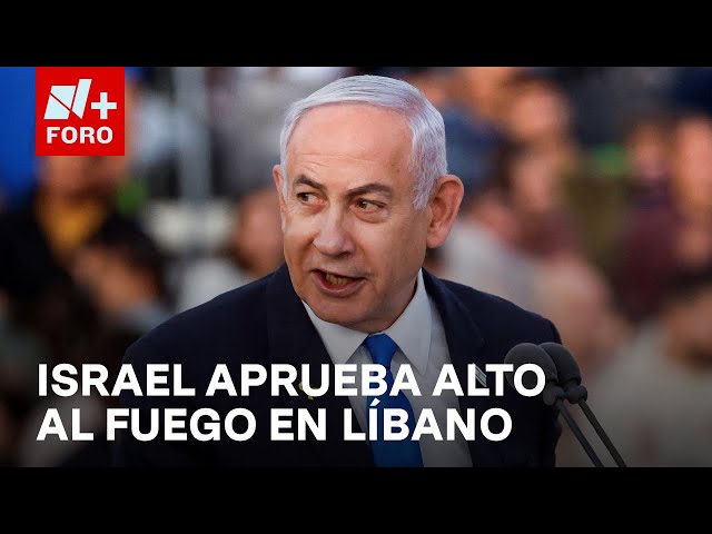 ⁣Benjamín Netanyahu anuncia alto al fuego con Líbano - Paralelo 23