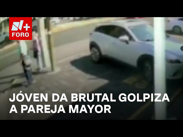 ⁣Hombre golpeó brutalmente a pareja de adultos mayores en Colima - Paralelo 23