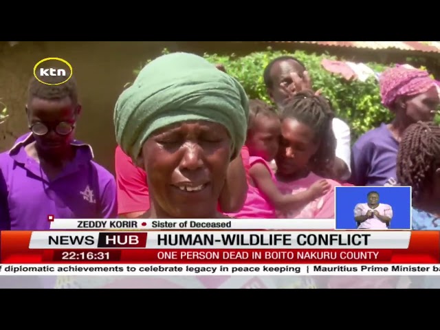 ⁣Residents of Boito village in Nakuru live in fear after person was mauled to death by a wild animal